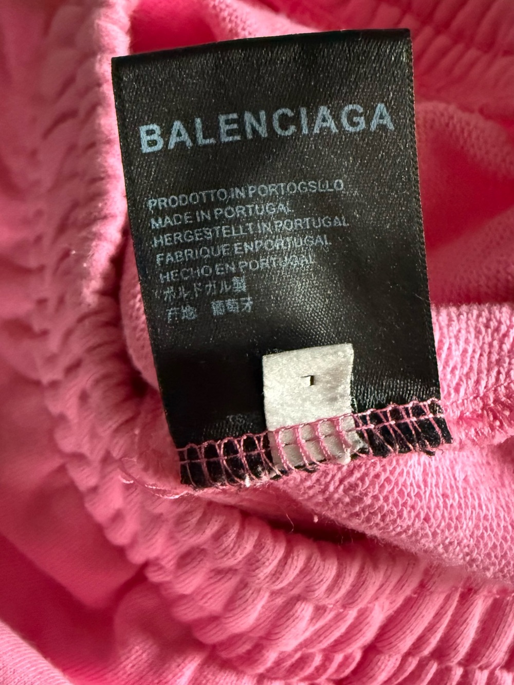 Pink Balenciaga Graffiti Sweatpants
